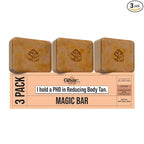 Ghar Soaps Sandalwood & Saffron Magic Brightening Bath Soap Bar 10.6 oz Pack of 3